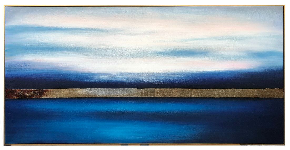Horizon Falls - Acrylic Painting