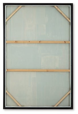 Howford Wall Art - Dark Gray Canvas Art modern furniture Contempo Furniture