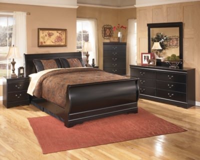 Huey Vineyard Chest of Drawers - Black Accent Chest modern furniture Contempo Furniture