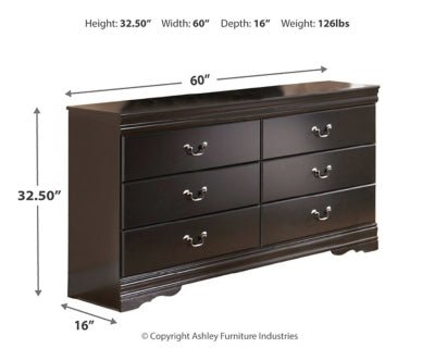 Huey Vineyard Dresser - Black Dresser modern furniture Contempo Furniture