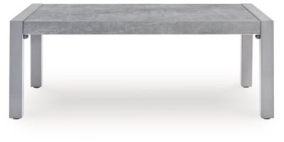 Hurley Park Outdoor Coffee Table - Gray Coffee Table modern furniture Contempo Furniture