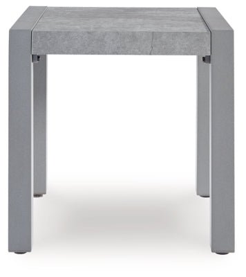 Hurley Park Outdoor End Table - Gray End Table modern furniture Contempo Furniture