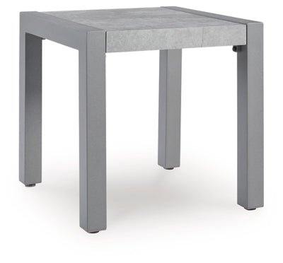 Hurley Park Outdoor End Table - Gray End Table modern furniture Contempo Furniture