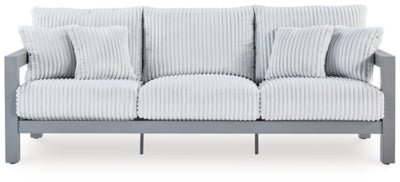 Hurley Park Outdoor Sofa with Cushion - Gray | Ashley Furniture