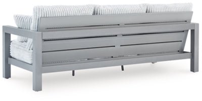 Hurley Park Outdoor Sofa with Cushion - Gray Outdoor Seating modern furniture Contempo Furniture