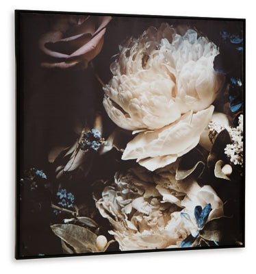 Hurshaw Wall Art - Dark Gray Canvas Art modern furniture Contempo Furniture