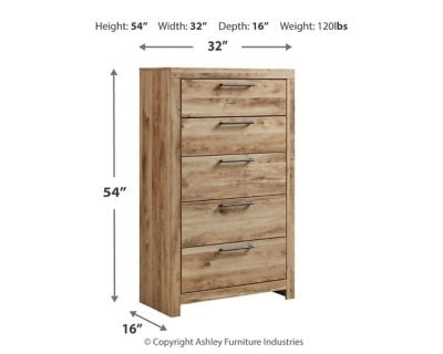 Hyanna Chest of Drawers - Beige Accent Chest modern furniture Contempo Furniture