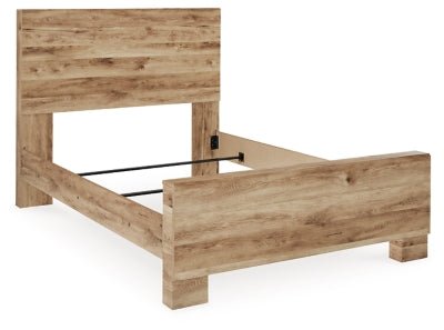 Hyanna Full Panel Bed - Beige Panel Bed modern furniture Contempo Furniture