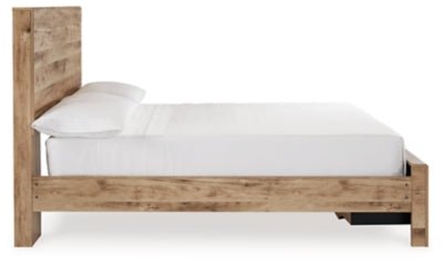 Hyanna Full Panel Storage Bed - Beige Storage Bed modern furniture Contempo Furniture