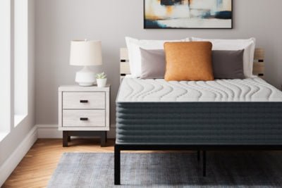Hybrid 1400 Queen Mattress - White Hybrid Mattress modern furniture Contempo Furniture