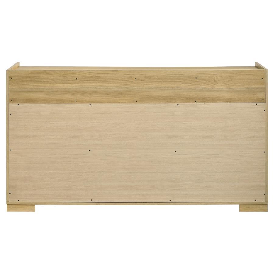 Hyland - 6 - Drawer Dresser - Natural Dressers modern furniture Contempo Furniture