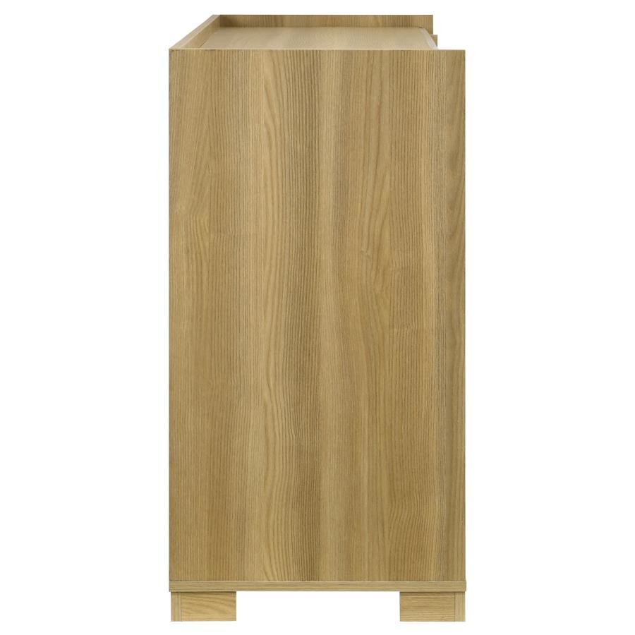 Hyland - 6 - Drawer Dresser - Natural Dressers modern furniture Contempo Furniture
