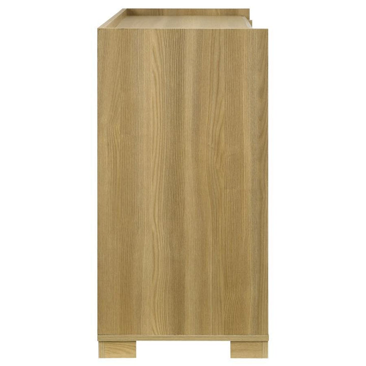 Hyland - 6 - Drawer Dresser - Natural Dressers modern furniture Contempo Furniture