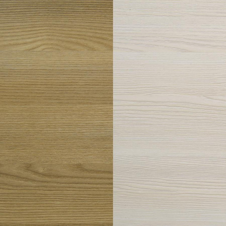 Hyland - 6 - Drawer Dresser With Mirror - Natural Dresser &amp; Mirror modern furniture Contempo Furniture