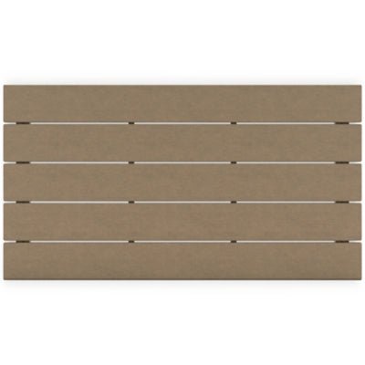 Hyland Wave Outdoor Coffee Table - Dark Brown Coffee Table modern furniture Contempo Furniture