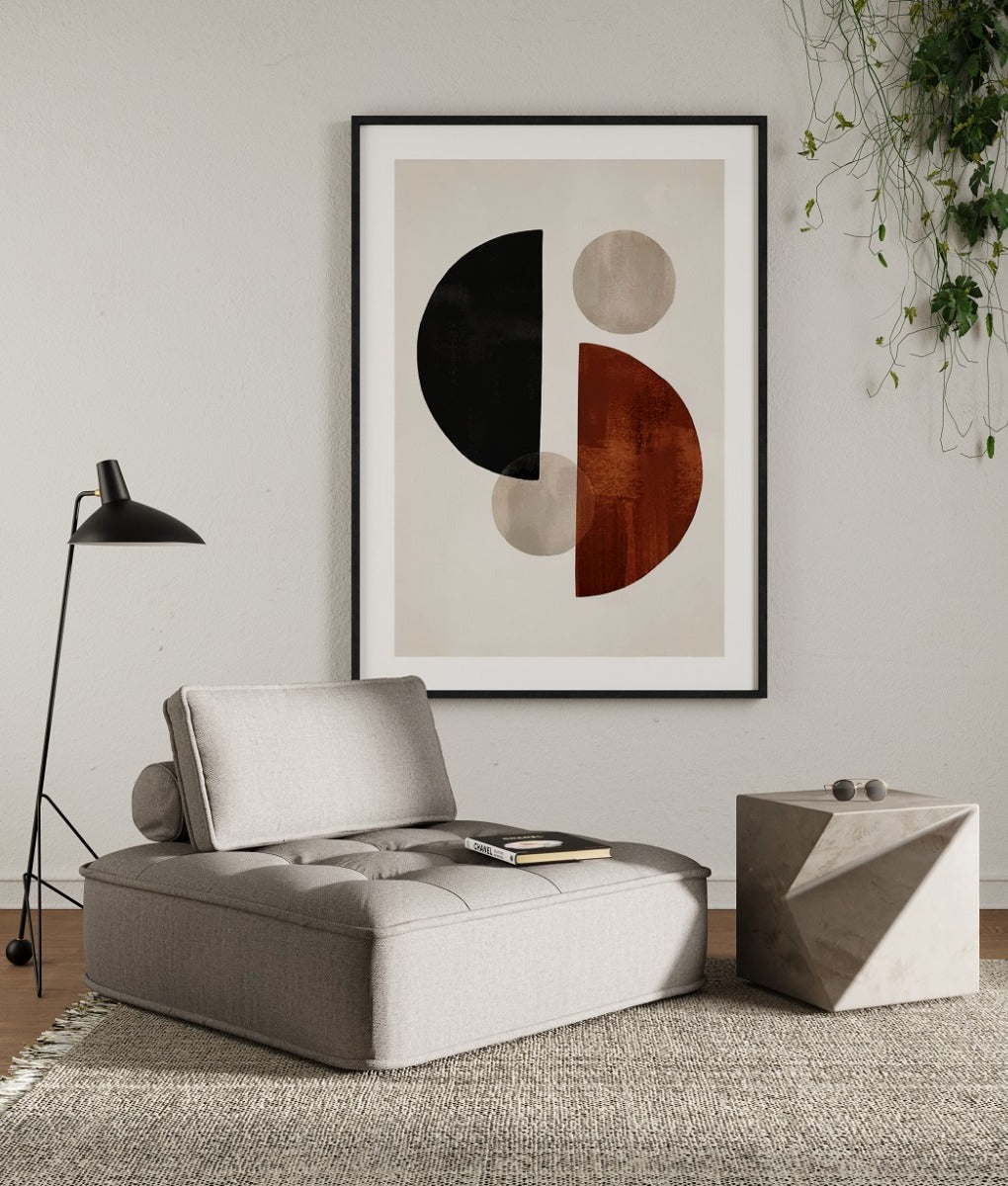 Nolden  Modern Modular Grey Fabric Armless Seat