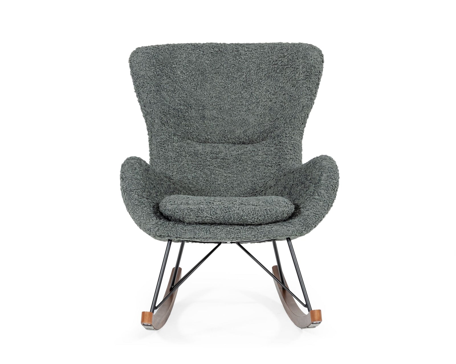 Ikard - Modern Grey Sheep Rocking Chair
