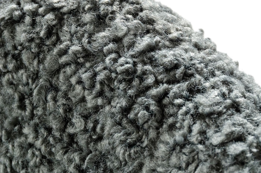 Ikard  Modern Grey Sheep Rocking Chair