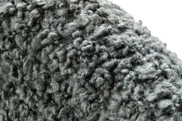 Ikard  Modern Grey Sheep Rocking Chair