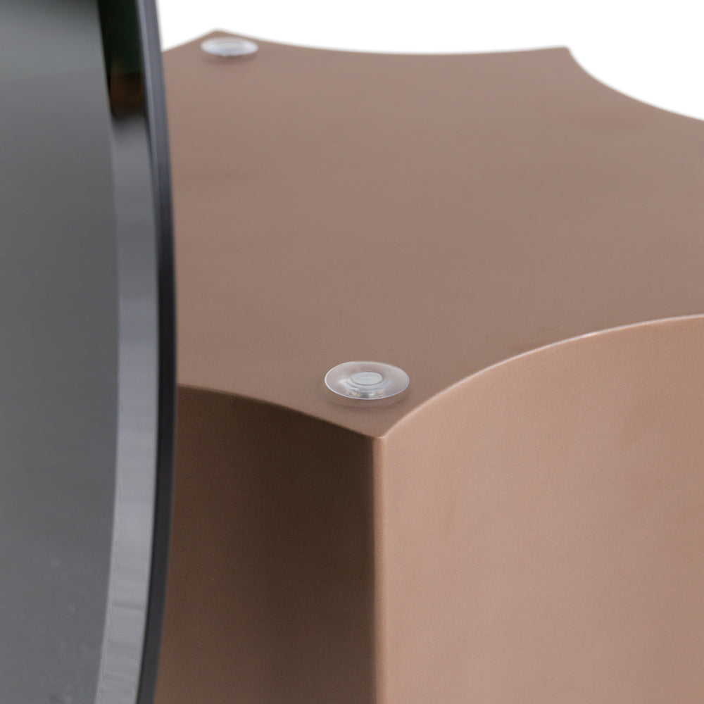 Ingram Modern Round Coffee Table - View 4