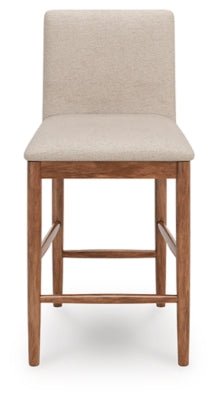 Isanti Counter Height Barstool - Light Brown Stool Set modern furniture Contempo Furniture