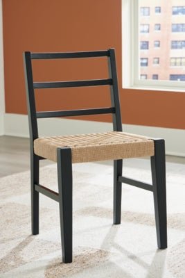 Isanti Dining Chair - Black Chair Set modern furniture Contempo Furniture