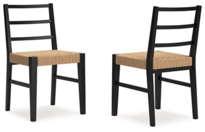 Isanti Dining Chair - Black Chair Set modern furniture Contempo Furniture