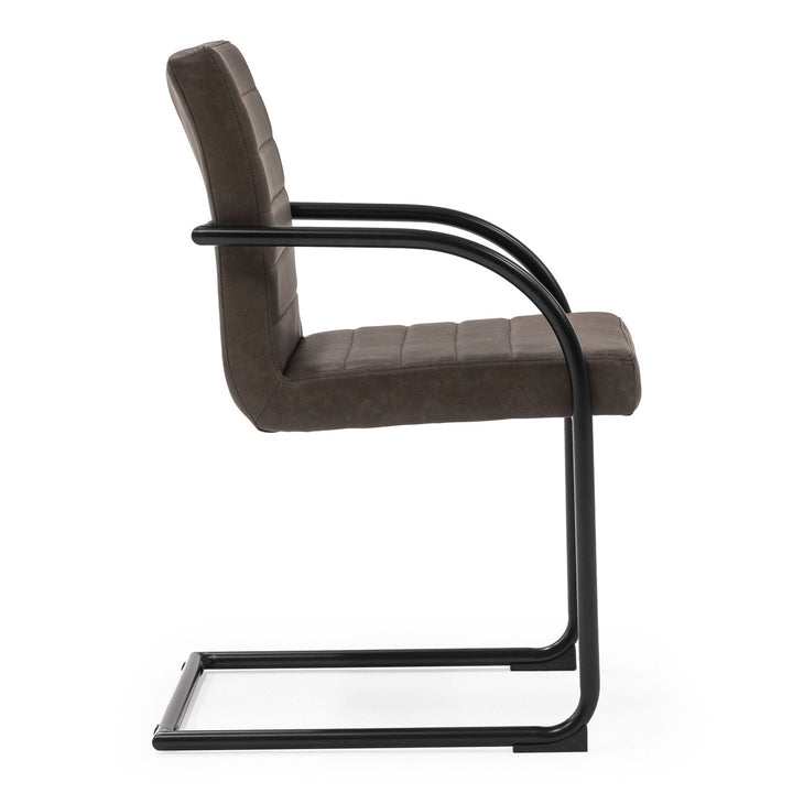 Ivey - Modern Brown Dining Chair (Set of 2)