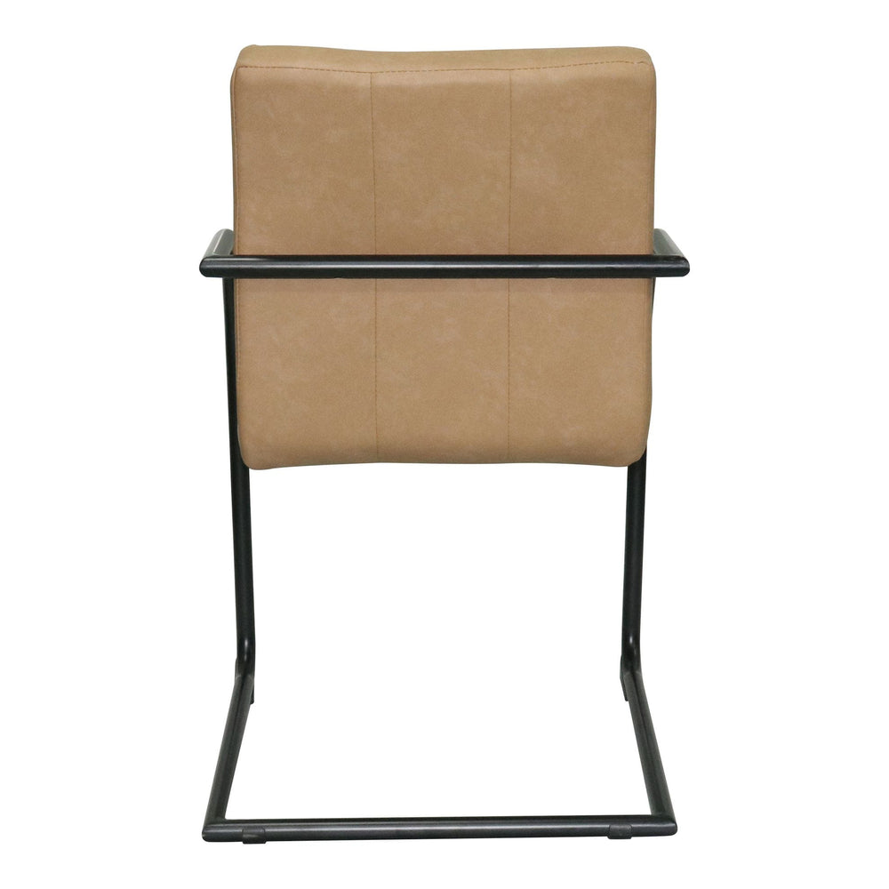 Ivey - Modern Tan Dining Chair (Set of 2) - View 8