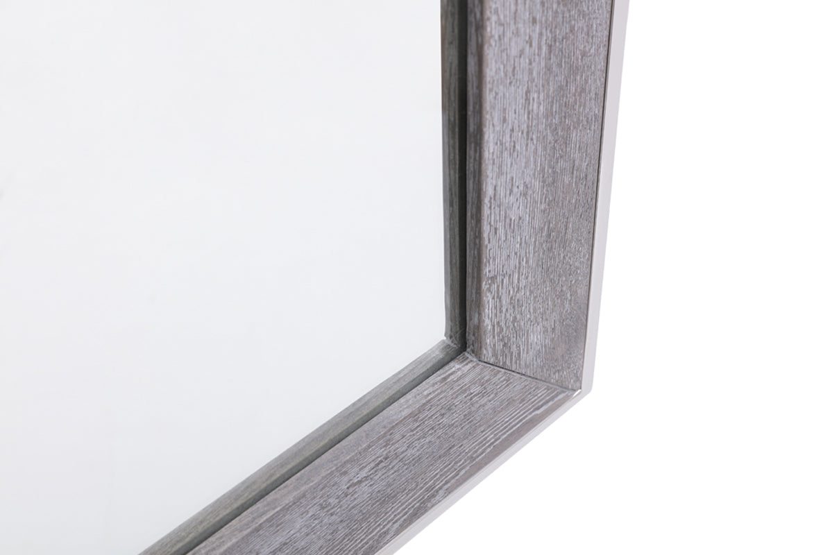 Arlene Modern Grey Elm Mirror