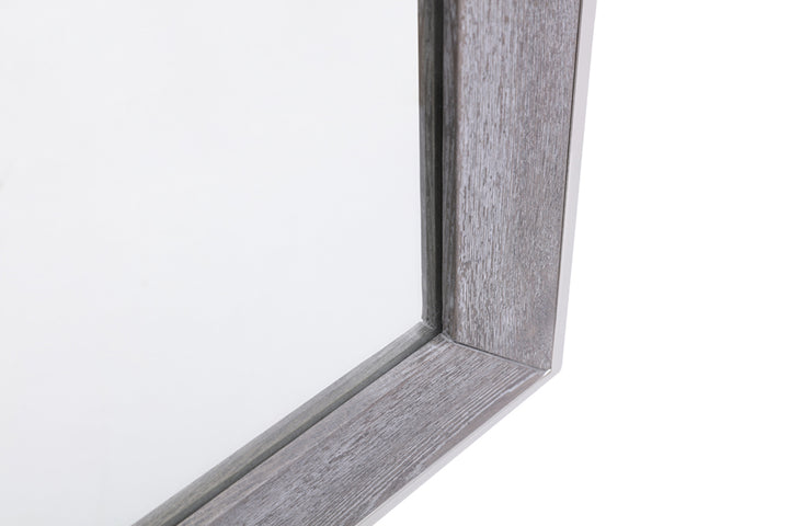 Arlene Modern Grey Elm Mirror