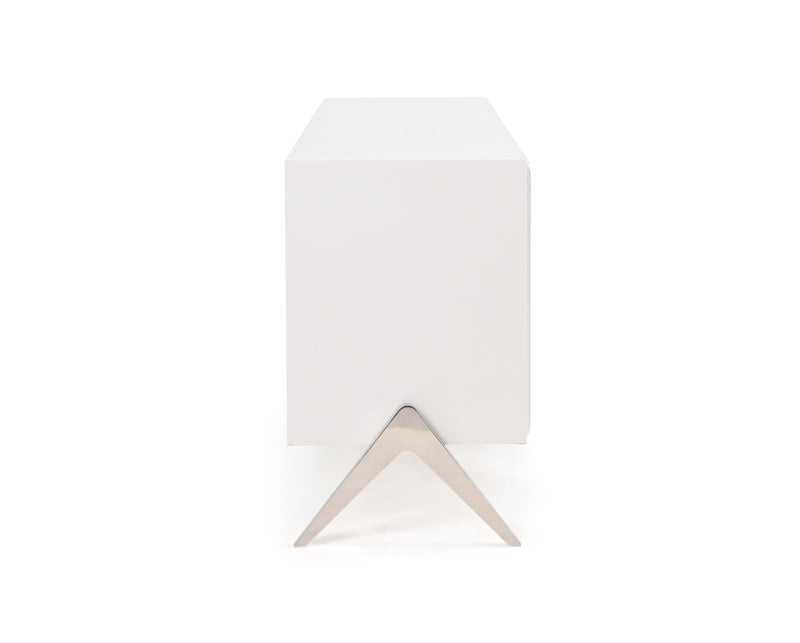 Candid Modern White Dresser - View 2