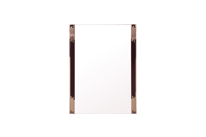 Token Modern Black &amp; Gold Mirror