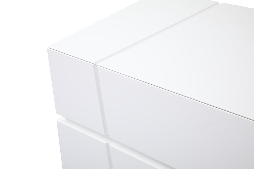 Chrysler Modern White Dresser - View 2