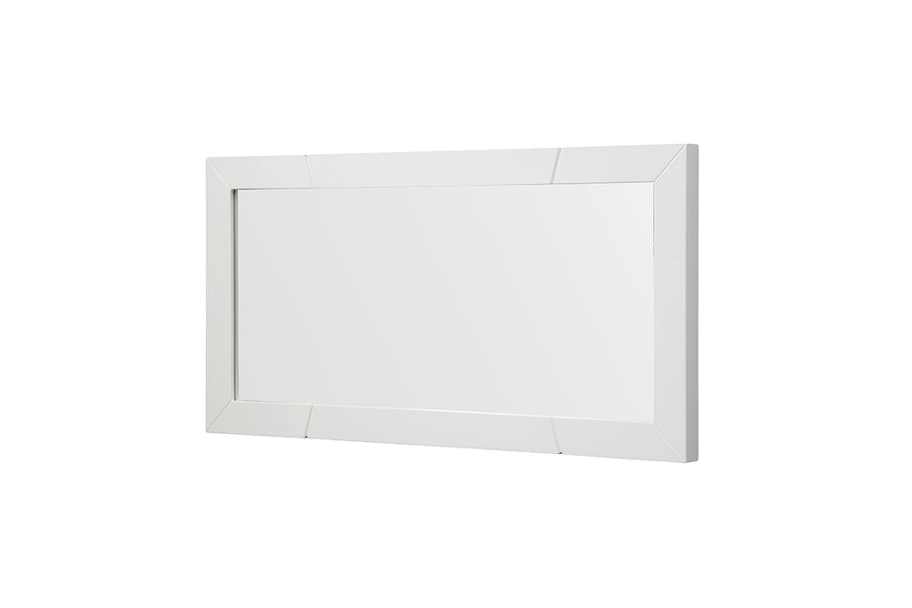 Chrysler Modern White Mirror - View 2