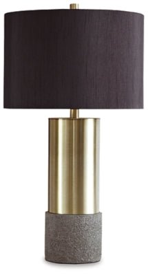 Jacek Table Lamp (Set of 2) - Dark Gray Table Lamp modern furniture Contempo Furniture