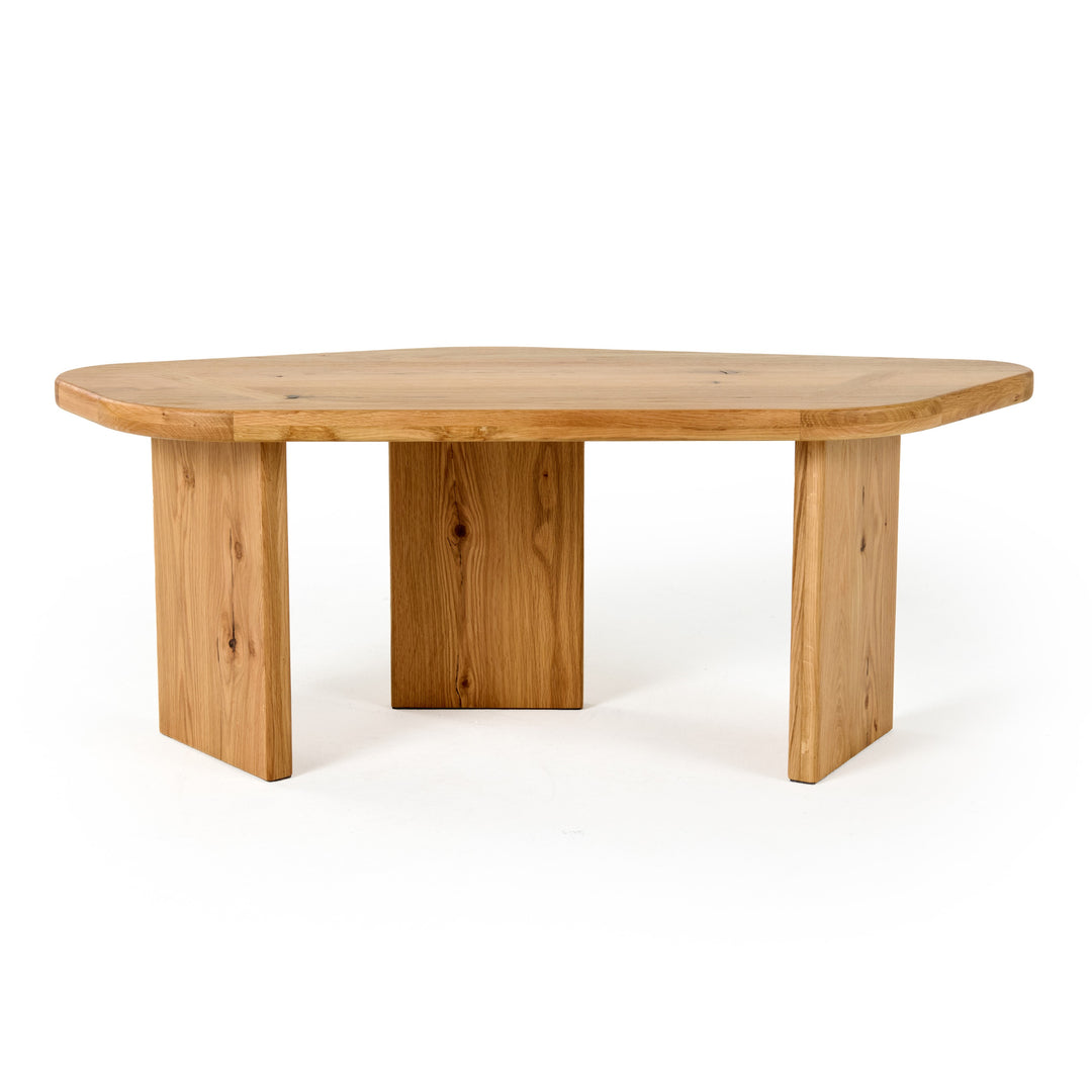 Jack  Modern Natural Wood Coffee Table Set