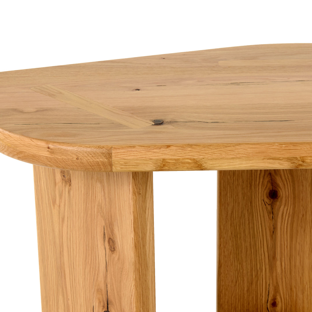 Jack  Modern Natural Wood Coffee Table Set