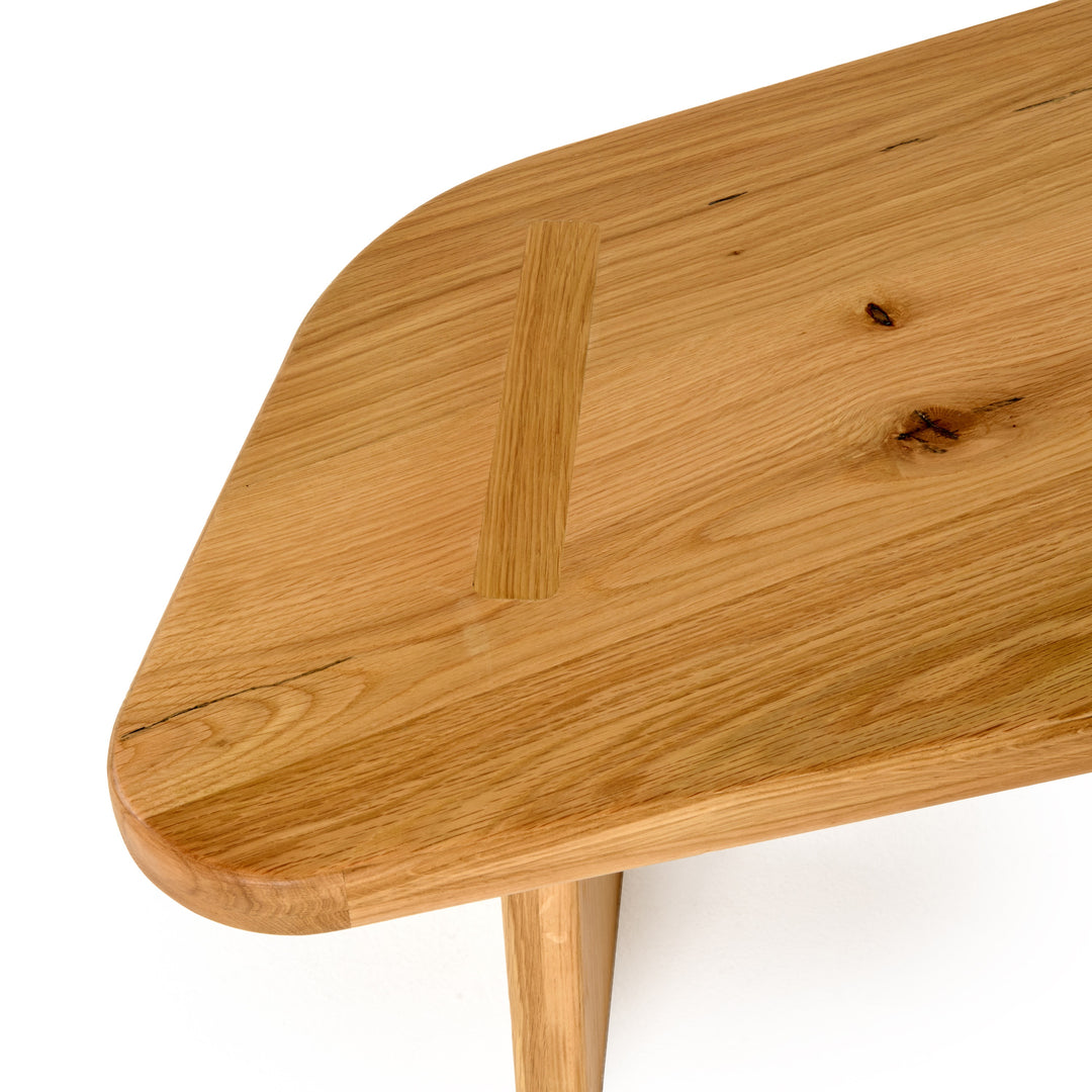 Jack  Modern Natural Wood Coffee Table Set