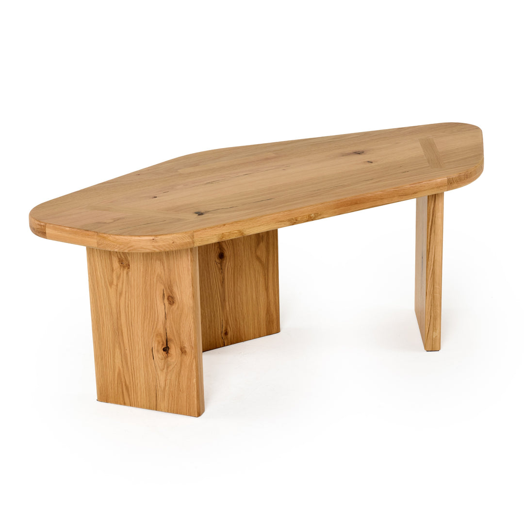 Jack  Modern Natural Wood Coffee Table Set