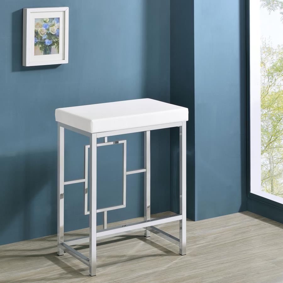 Jackson - 4 Piece Multipurpose Counter Height Table Set - White 4 - Piece Dining Room Set modern furniture Contempo Furniture