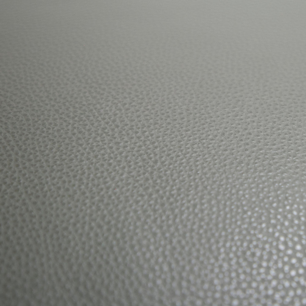 Jacoba - Modern Dark Grey Leather Rectangular Ottoman