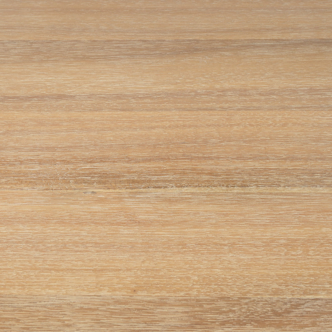 Jacobson - Modern Natural Acacia Oval Dining Table