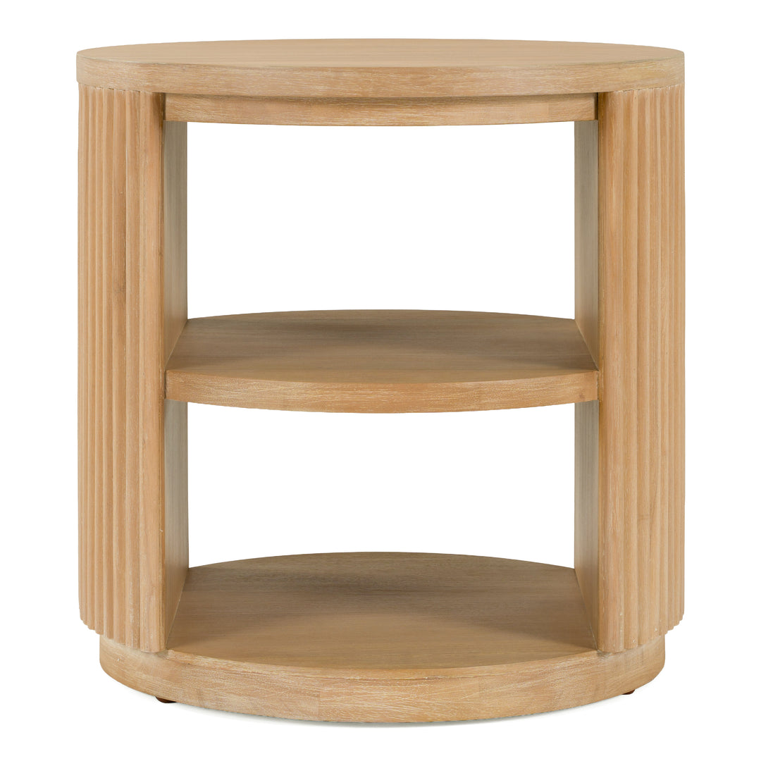 Jacobson - Modern Natural Acacia End Table