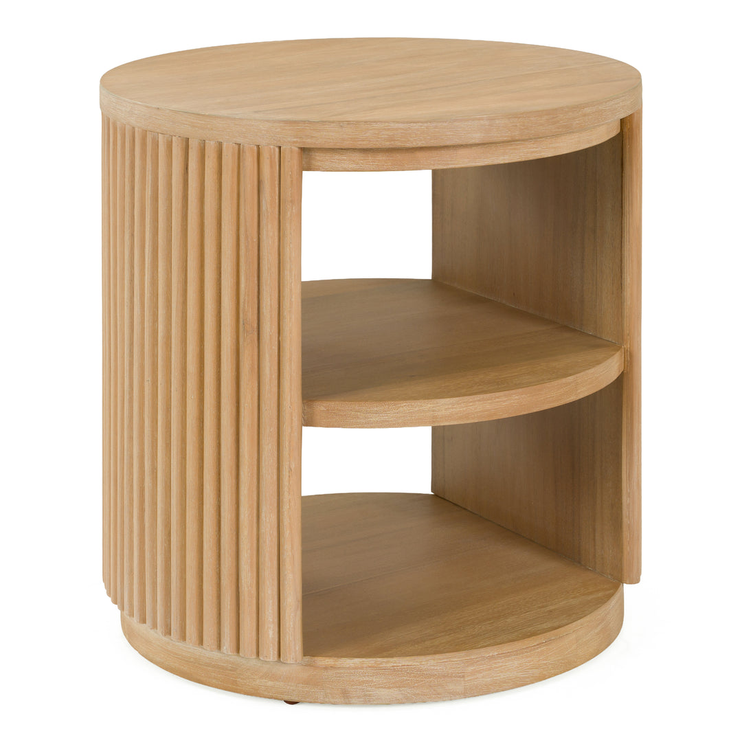 Jacobson - Modern Natural Acacia End Table