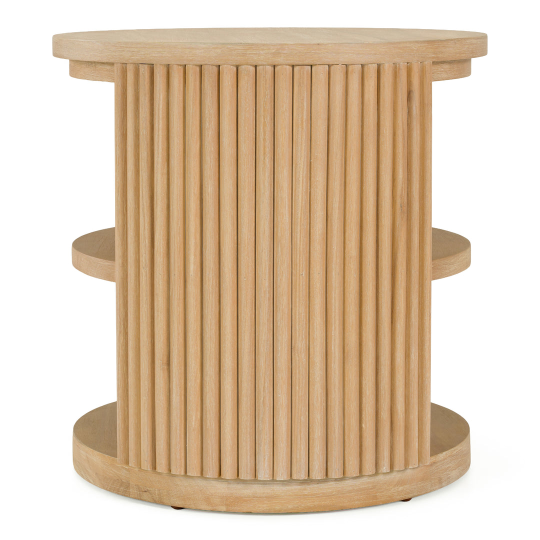 Jacobson - Modern Natural Acacia End Table