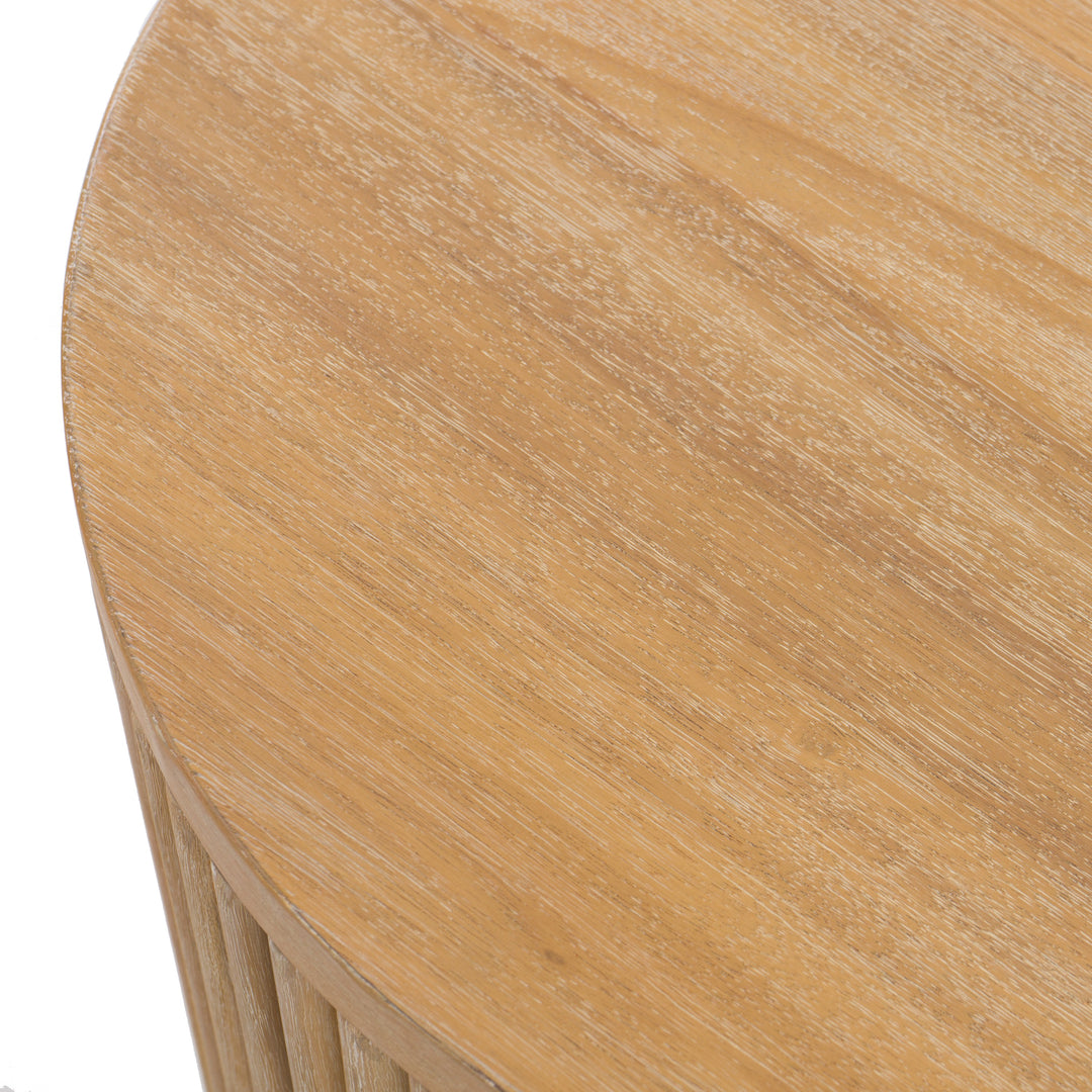 Jacobson - Modern Natural Acacia Console Table