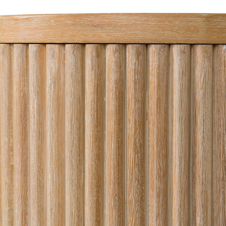 Jacobson - Modern Natural Acacia Console Table