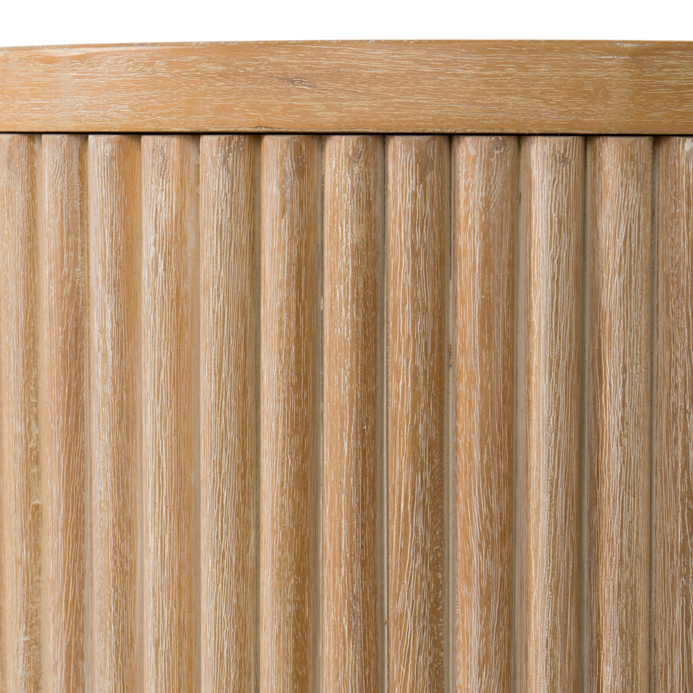 Jacobson - Modern Natural Acacia Console Table - View 6