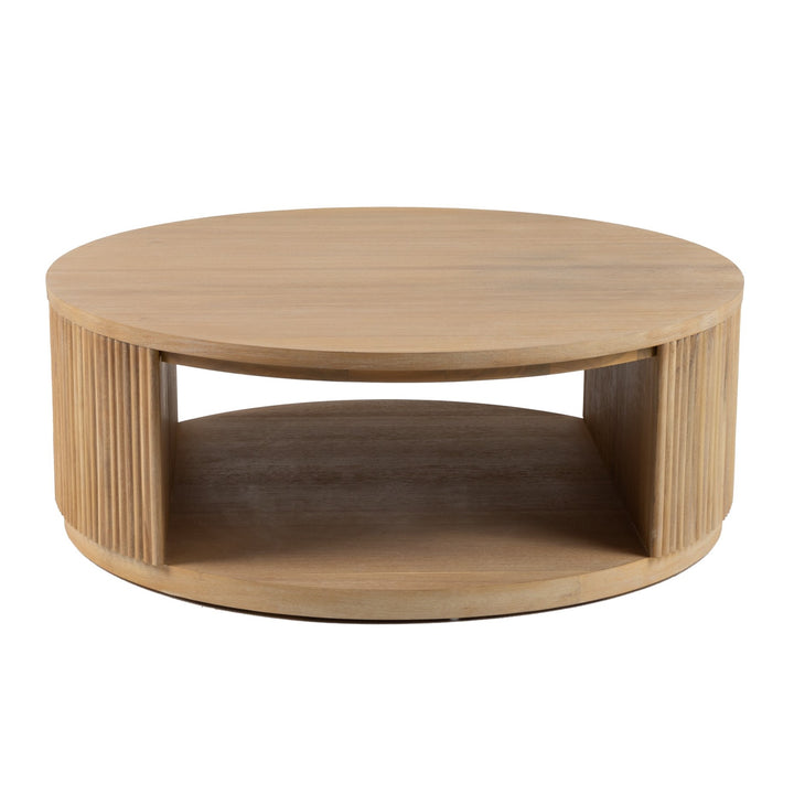 Jacobson - Modern Natural Acacia Coffee Table